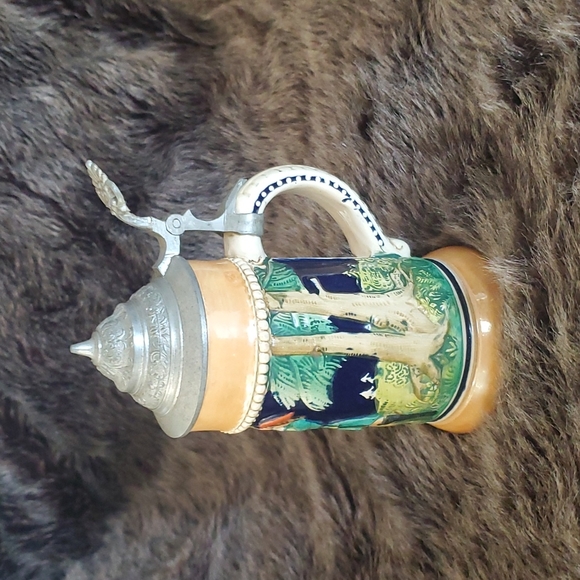 AUTHENTIC WESTERN GERMANY BEER STEIN - Picture 2 of 10